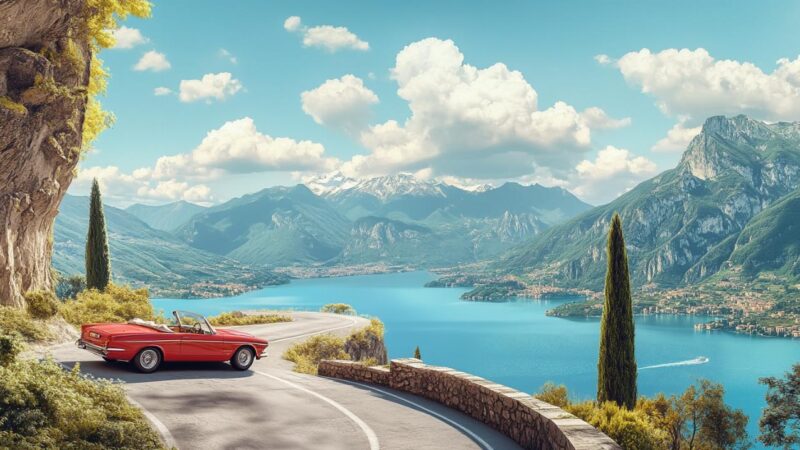 Lacs italiens : notre sélection des circuits à faire en voiture avec escales au coucher du soleil